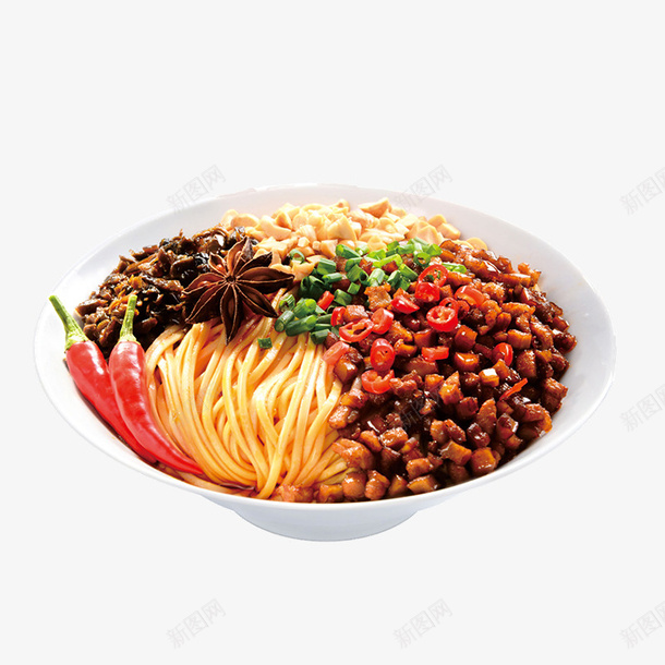 武汉热干面碱水面条干拌面速食png免抠素材_88icon https://88icon.com 中国特色食物 干拌面 武汉热干面 碱水面条 速食