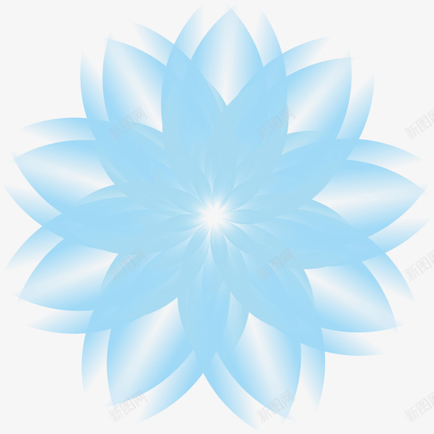 蓝色花朵图纹背景点缀装饰png免抠素材_88icon https://88icon.com 蓝色 花朵 图纹 纹路 装饰 多层 背景