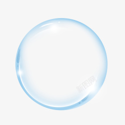 素手气泡水泡元素手绘高清图片