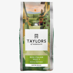 Taylors coffee package  Illustration for Taylors of Harrogates coffee package包装素材