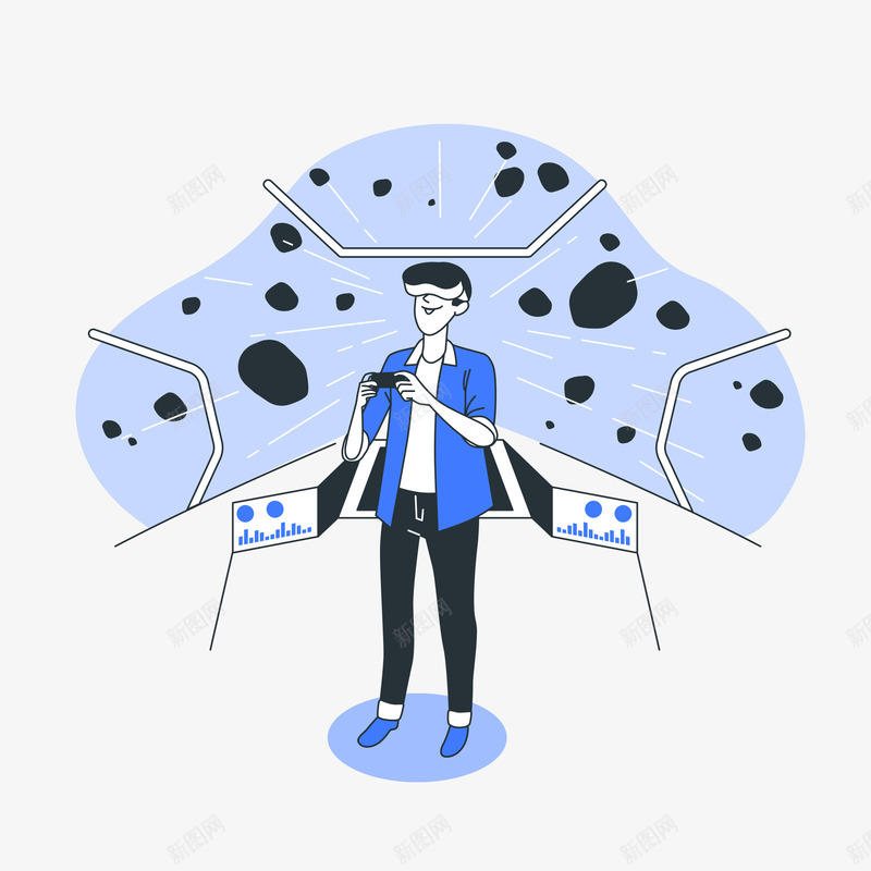 Simplo  Illustration Pack插画png免抠素材_88icon https://88icon.com 插画