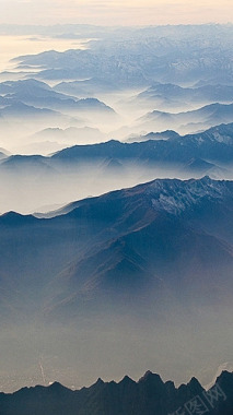 大气山峰H5背景