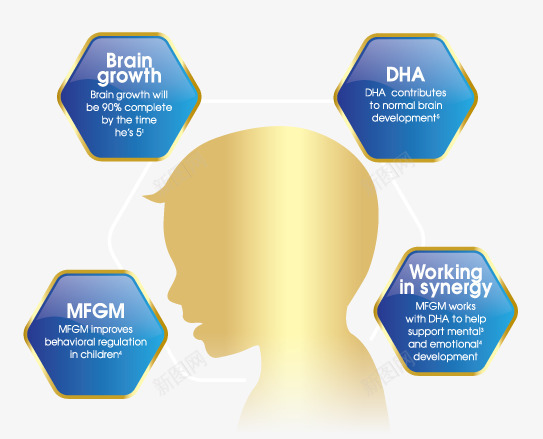 MFGM Scientific Support  Why are MFGM amp DHA Important Now母婴海报png免抠素材_88icon https://88icon.com 母婴 海报