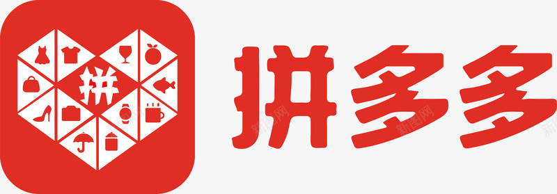 拼多多logo图标ICONpng免抠素材_88icon https://88icon.com 多多 图标