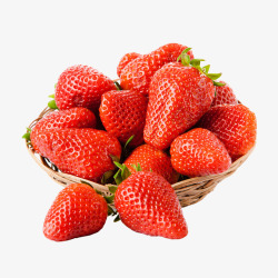 草莓摆放免扣水果蔬菜食物素材