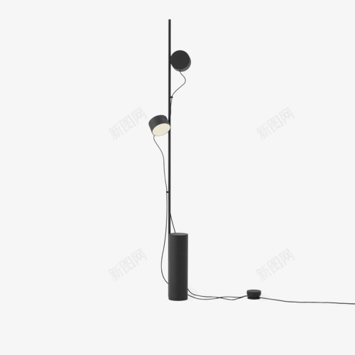 Post Floor Lamp nullMUUTO丹麦png免抠素材_88icon https://88icon.com 丹麦