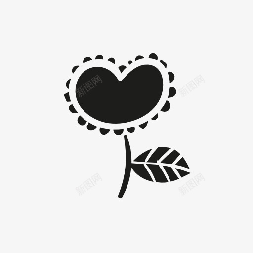 love icon卡通线条Q版png免抠素材_88icon https://88icon.com 卡通 线条