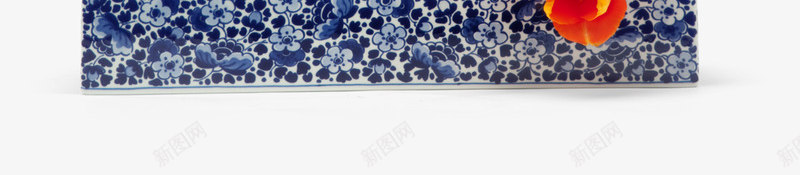 Delft blue vase 102 with flowers饰品png免抠素材_88icon https://88icon.com 饰品