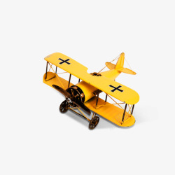 黄色小飞机素材
