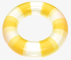 黄色泳圈 3纹理素材