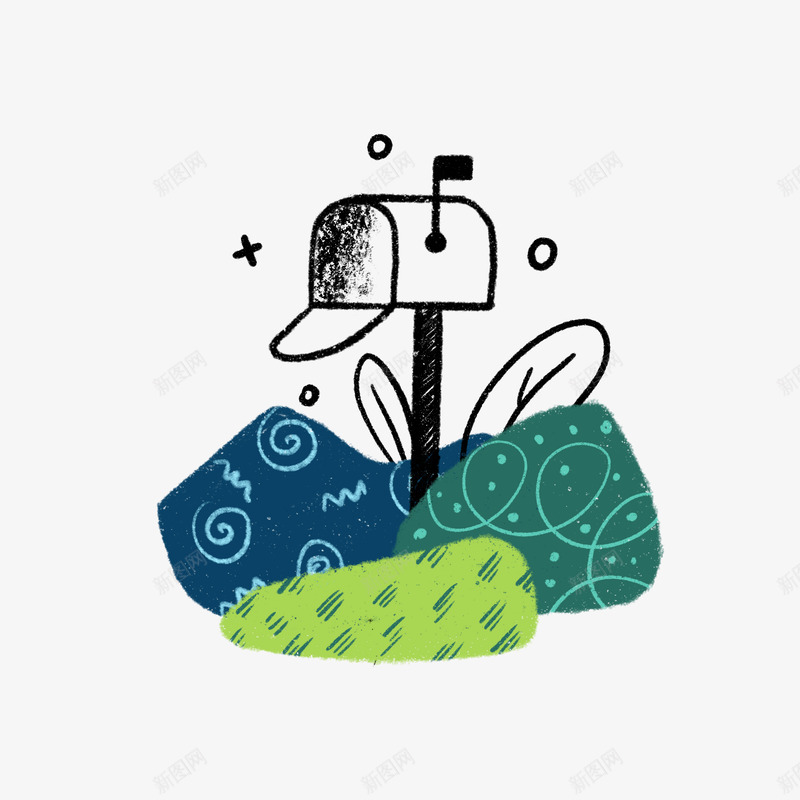 charcoillustrationsfree矢量25D插画png免抠素材_88icon https://88icon.com 矢量 插画