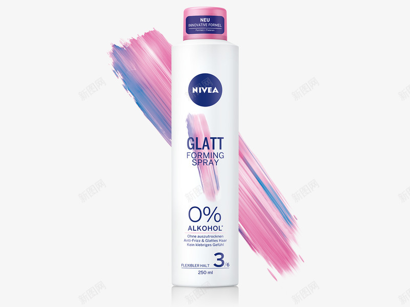 NIVEA Forming Sprays Glatt洗护png免抠素材_88icon https://88icon.com 洗护