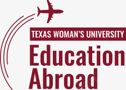 TWU Education Abroad branding  Branding for Education Abroad program Texas Womans University参考素材