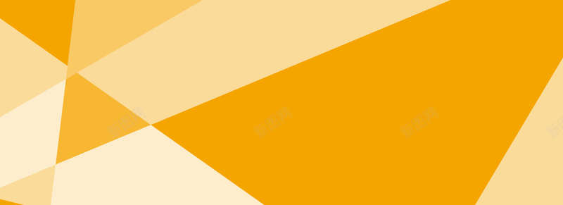 橘色几何背景图背景