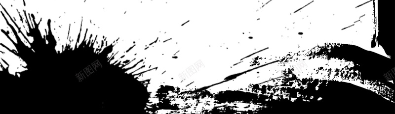 简约水墨黑白平面广告psd设计背景_88icon https://88icon.com 简约背景 简约边框 边框 水墨 黑白 平面广告 墨迹 简洁