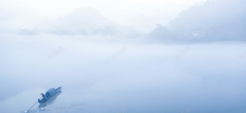 平静的湖面背景装饰背景