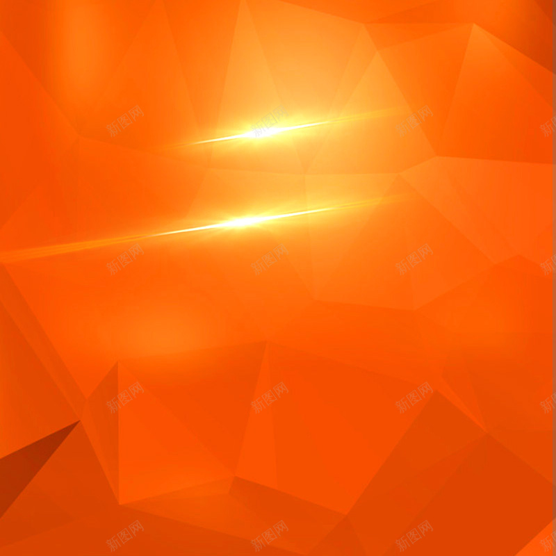 橙色扁平首图psd设计背景_88icon https://88icon.com 橙色 扁平 几何 主图 渐变