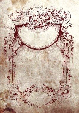 复古欧式花纹海报背景