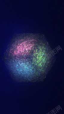 彩色炫彩H5背景背景