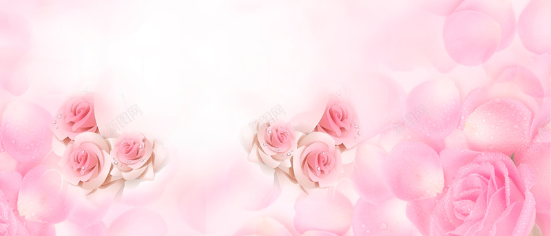 粉色浪漫玫瑰爱情情人节背景bannerjpg设计背景_88icon https://88icon.com 白色情人节 三八节 妇女节 女王节 女神节 粉色 浪漫 玫瑰 爱情 情人节 背景 banner 海报banner 梦幻