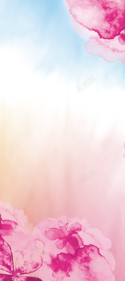 蜕变模板商场展架背景素材高清图片