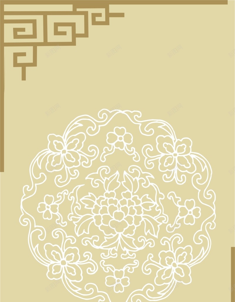 中国风花纹矢量H5背景素材jpg设计背景_88icon https://88icon.com 中国风 花纹 矢量 黄底 边框 H5 花纹背景 花纹素材 花纹矢量