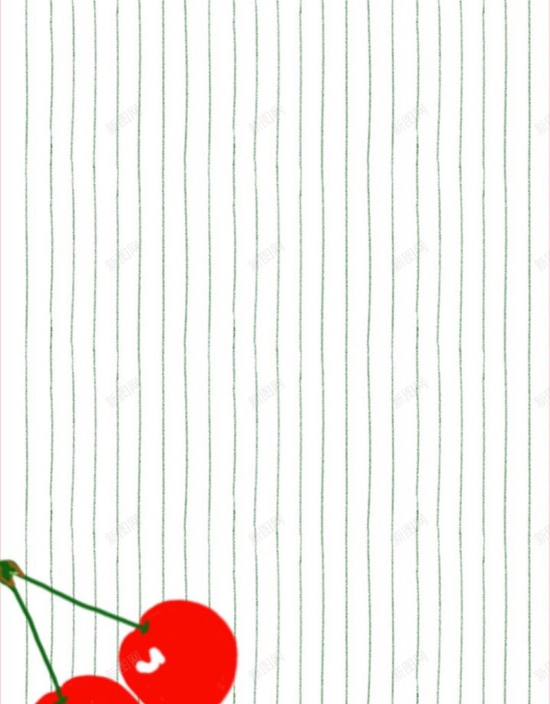 卡通水果H5背景jpg设计背景_88icon https://88icon.com 卡通 可爱 红色 水果 樱桃 线条 H5 h5 童趣 手绘