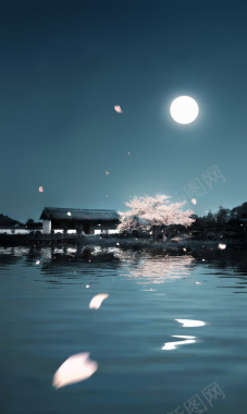 中秋H5背景背景