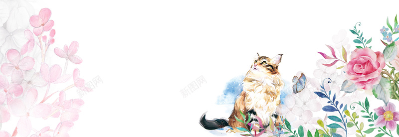 手绘花瓣简约白色banner背景psd设计背景_88icon https://88icon.com 花瓣 手绘花瓣 浪漫 梦幻 文艺 小清新 简约 花 花朵 素材 广告 设计 背景 动物 渐变