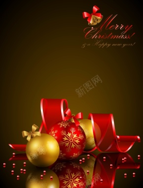 矢量金色礼物盒质感圣诞背景素材背景
