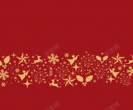 圣诞节商业活动红色矢量背景素材背景
