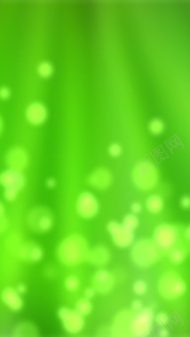 绿色模糊光晕H5背景素材背景
