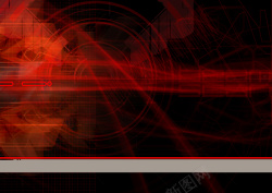 圆环设计感红色时尚创意科技海报背景高清图片