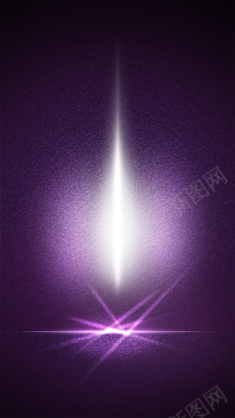 紫色梦幻商业光束PSD分层H5背景素材背景