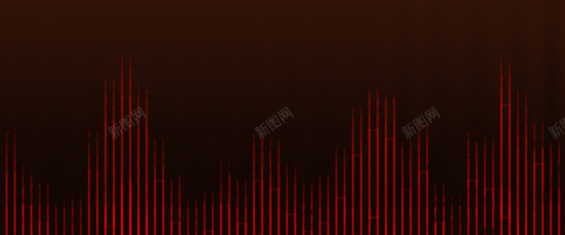 黑色红色线条音乐jpg设计背景_88icon https://88icon.com 海报banner 红色 线条 音乐 黑色 扁平 渐变 几何