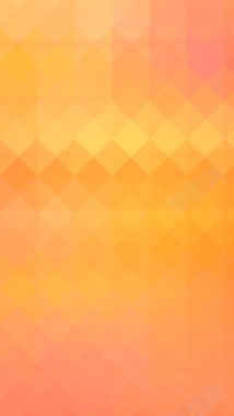 橙色质感H5背景背景