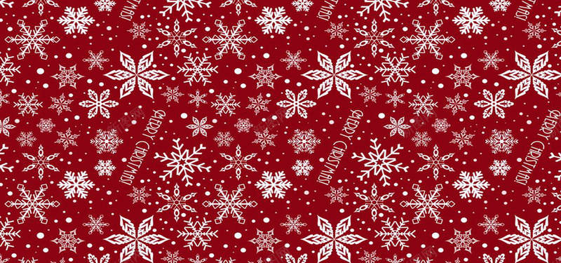 红色圣诞节元素背景素材背景