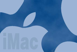 iMac云纹商务苹果背景素材