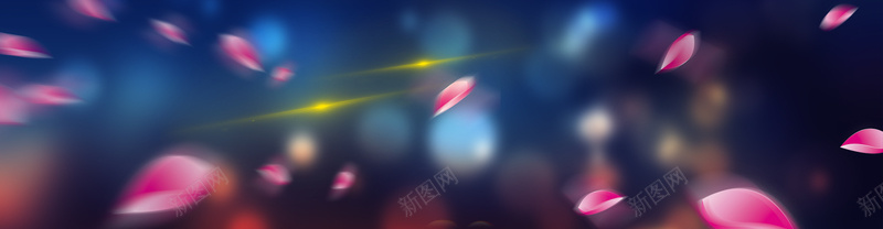 梦幻背景psd设计背景_88icon https://88icon.com 海报banner 朦胧美 浪漫 眩晕 花瓣 梦幻