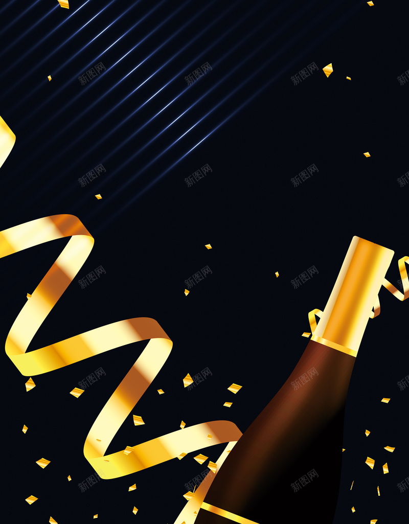 2018扁平风格新年酒会年酒吧派对背景jpg设计背景_88icon https://88icon.com 2018 新年酒会 酒吧派对 黑金海报 新年 狗年派对海报 舞会海报 狗年庆典 年终庆典 扁平风格海报 新年快乐 金色海报 简约 大气 酒会邀请函 酒吧招聘 新年晚宴 宴会海报 娱乐海报 创意 海报