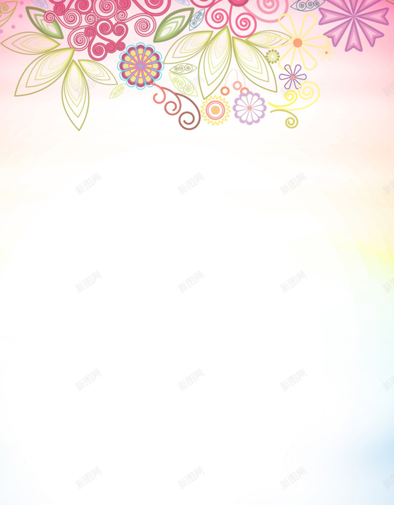 简约花纹H5背景jpg设计背景_88icon https://88icon.com 边框 简约 花纹 手绘 民族风 复古 文艺 小清新