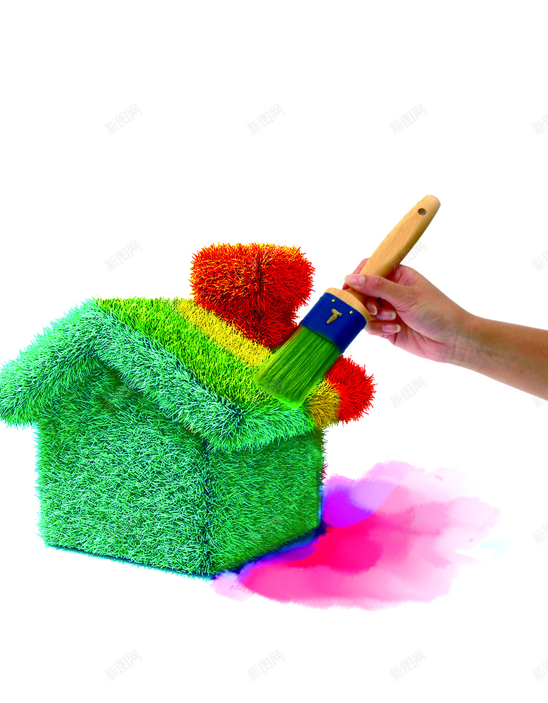 创意装饰公司背景海报素材jpg设计背景_88icon https://88icon.com 创意 油漆 红色 绿色 装饰 创意背景 装修素材 装修海报 绿色背景 清新