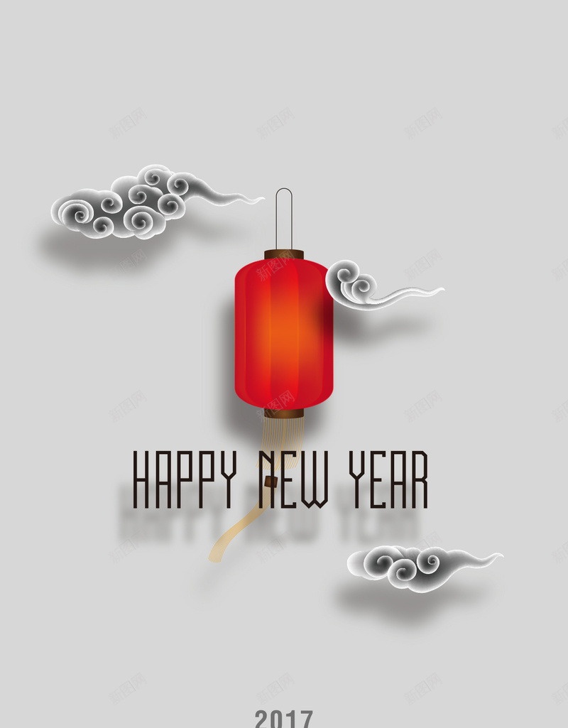 灰色新年H5背景jpg设计背景_88icon https://88icon.com 灰色 新年灯笼 吉祥云 2017 鸡年 金鸡 H5背景 H5 h5 中国风