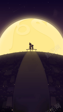 中秋H5背景背景