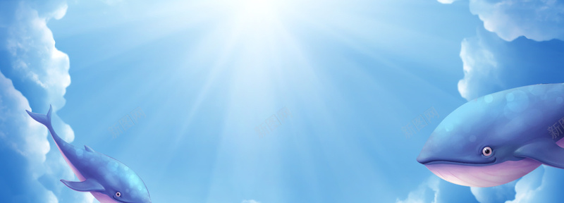 七夕浪漫海豚文艺蓝色阳光背景psd设计背景_88icon https://88icon.com 七夕海报 情人节海报 情人节 七夕 love 七夕素材 情人节素材 七夕情人节 七夕活动 七夕促销