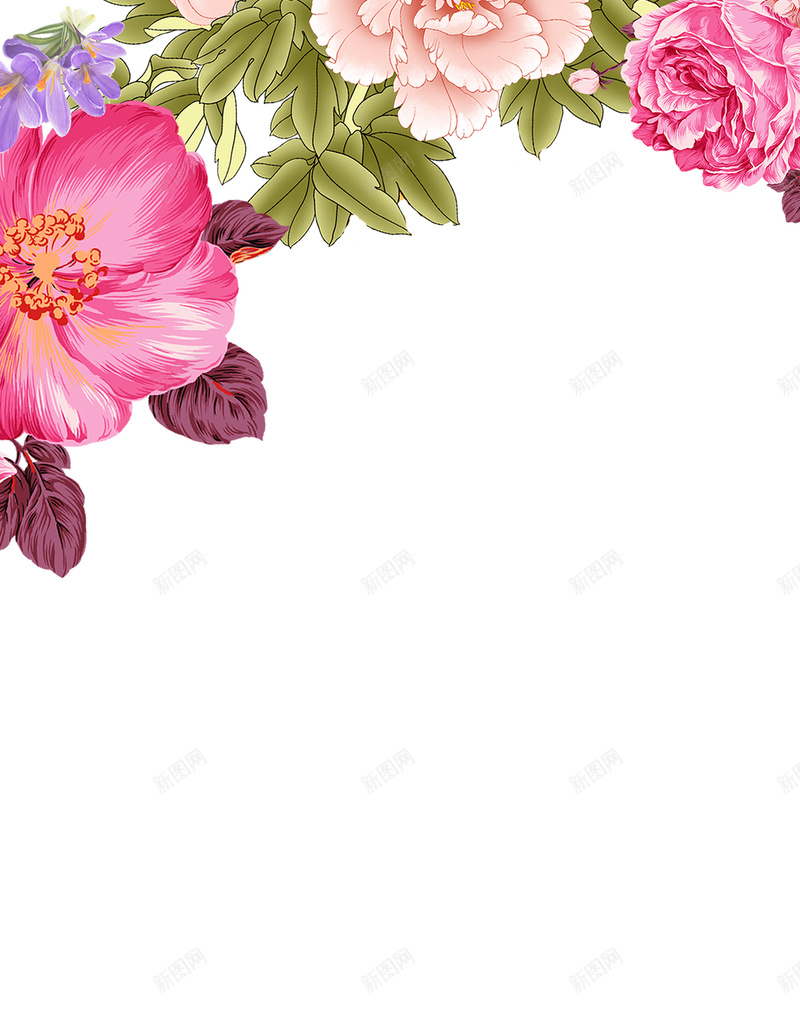 陌上花开鲜花装饰边框H5背景免费下载jpg设计背景_88icon https://88icon.com 鲜花 边框 彩绘 手绘 水彩 陌生花开 花朵 绿叶 牡丹花 鲜花背景 鲜花边框 H5背景 h5