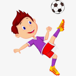 踢足球的小男孩小男孩素材