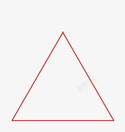 正三角形等边三角形素材
