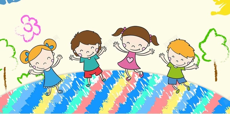 绿色手绘儿童节PSD分层H5背景素材psd设计背景_88icon https://88icon.com 绿色 手绘 儿童节 背景素材 爱心 PSD分层 H5 卡通人物 手掌 童趣 手印 云 粉笔画