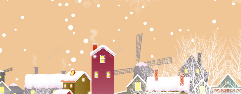 立冬文艺雪花橙色bannerpsd设计背景_88icon https://88icon.com 立冬节气 立冬 节气 雪景 雪 冬季 冬至 冬天 寒冬 大寒 小寒 大雪 小雪 冬季暖歌 冬日暖歌